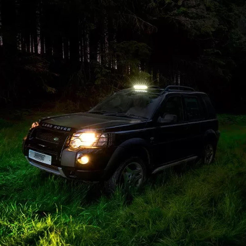 Maypole Slimline 12/24V LED Driving Light Bar - 65W, Curved Reflector, IP67 Waterproof Maypole - Dynamic Drive