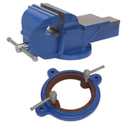 Sealey Heavy-Duty Professional Vice with Swivel Base 200mm CVXTB200COMBO Sealey - Dynamic Drive