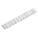 Sealey Wheel Weight 5g Adhesive Zinc Plated Steel Strip of 12 Pack of 100 WWSA5 Sealey - Dynamic Drive