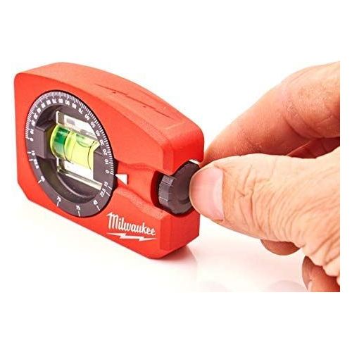 Milwaukee 4932459597 932459597 Magnetic Pocket Level 7.8cm, Red Milwaukee - Dynamic Drive