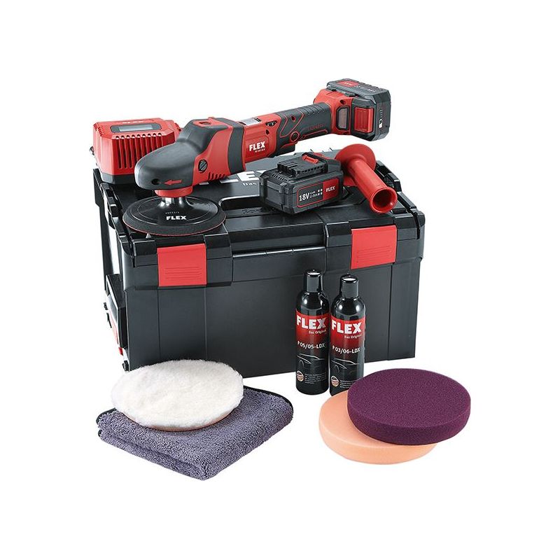 Flex Power Tools Rotary Polisher 150mm 18V 2 x 5.0Ah Li-ion Flex Power Tools - Dynamic Drive