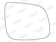 Summit Stick-On Standard Mirror Glass fits VW Touran, Audi Q5 & Q7 RHS Summit - Dynamic Drive