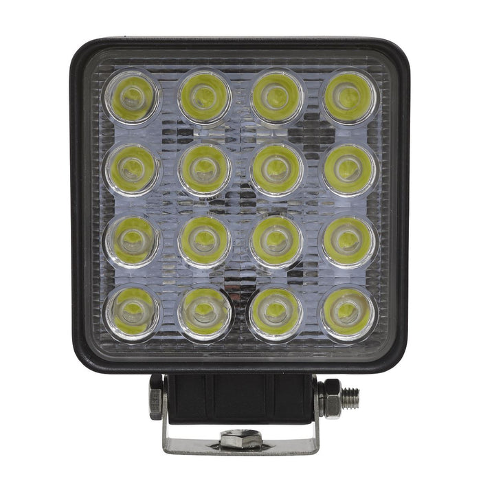 Sealey Square Worklight with Mounting Bracket 48W LED LED5S Sealey  - Dynamic Drive