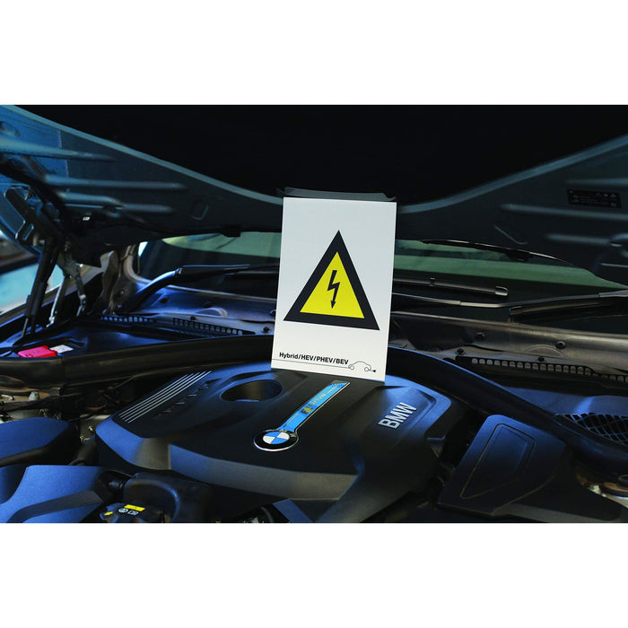 Laser Danger High Voltage Sign (without text) 7577 Laser - Dynamic Drive