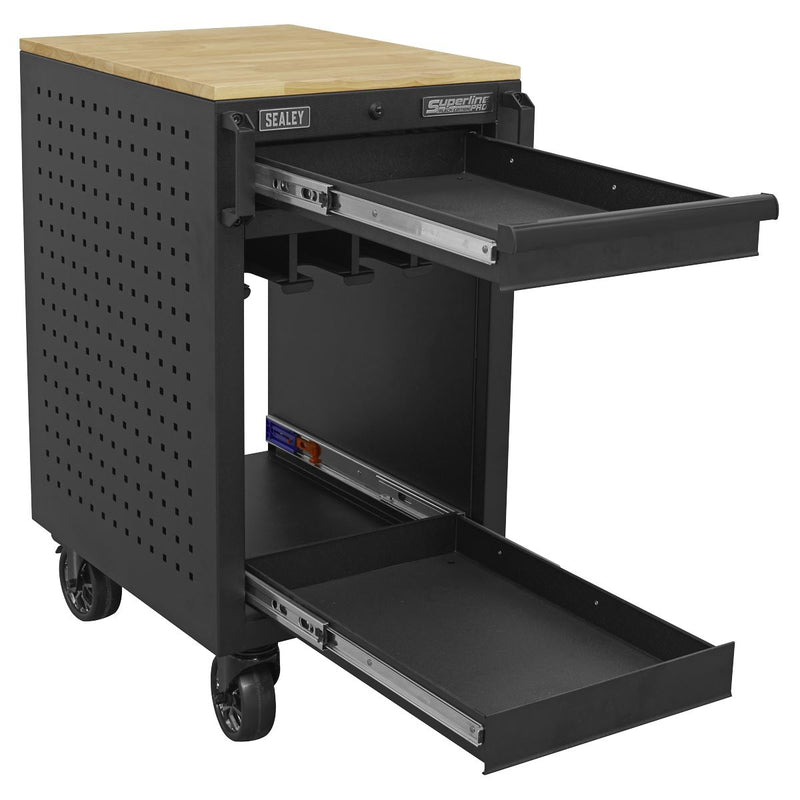 Sealey 8 Power Tool Rack Trolley 450mm APPTR8 Sealey - Dynamic Drive