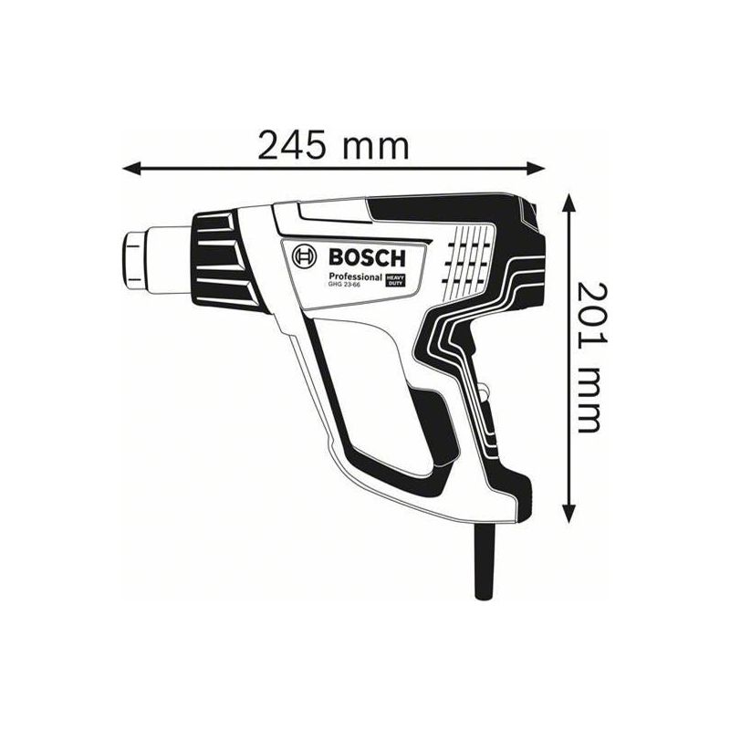 Bosch GHG 23-66 Professional Heat Gun 2300W 110V Bosch - Dynamic Drive