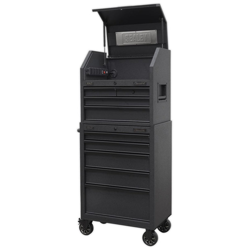 Sealey 9 Drawer Tool Chest Combination with Power Bar AP27BESTACK Sealey - Dynamic Drive