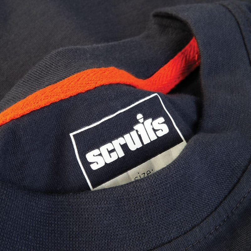 Scruffs Eco Worker T-Shirt Navy L Scruffs - Dynamic Drive
