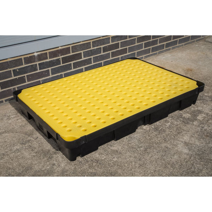 Sealey Spill Tray with Platform 100L DRP101 Sealey - Dynamic Drive