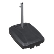 Dellonda Fillable Parasol Base with Wheels, Water/Sand Fill 60L DG266 Dellonda - Dynamic Drive