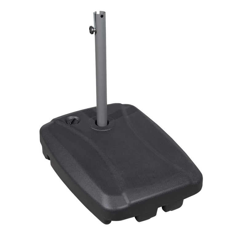 Dellonda Fillable Parasol Base with Wheels, Water/Sand Fill 60L DG266 Dellonda - Dynamic Drive