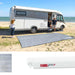 Fiamma F80L 500 Awning Polar White - Royal Blue (07840H03Q) Winch Handle Roof Mounted Fiamma - Dynamic Drive