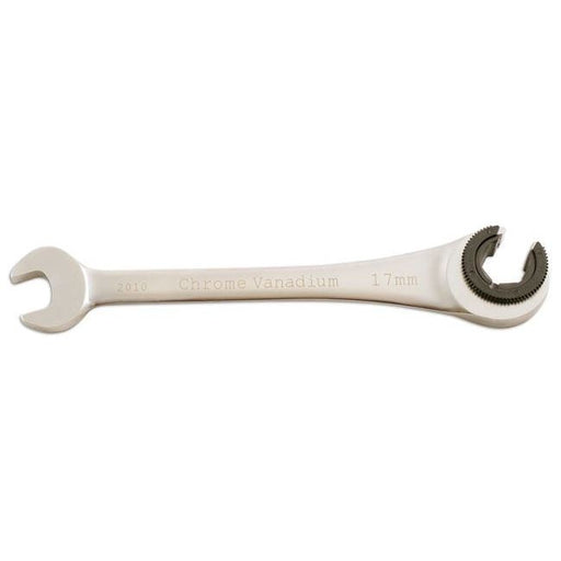Laser Ratchet Flare Nut Wrench 17mm 4904 Laser - Dynamic Drive