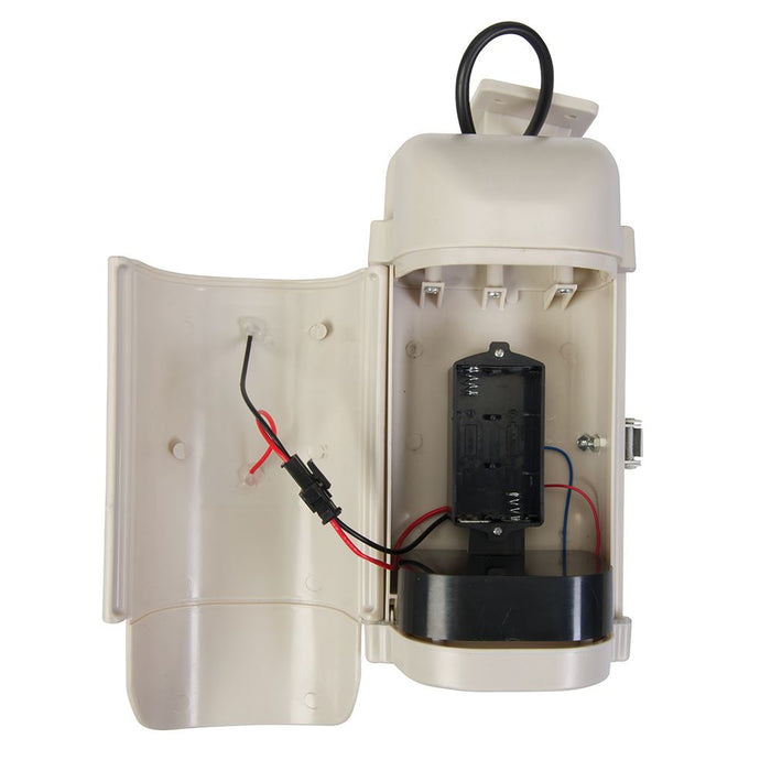 Silverline Solar-Powered Dummy CCTV Camera with LED Solar-Powered Silverline - Dynamic Drive