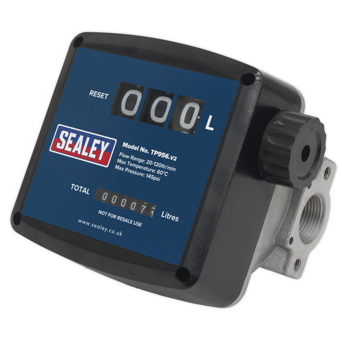 Sealey Diesel & Fluid Flow Meter TP956 Sealey - Dynamic Drive