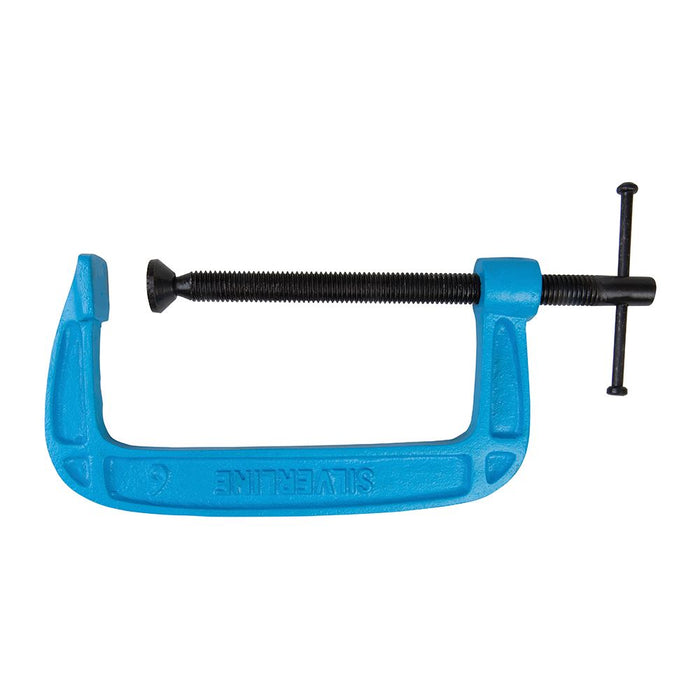 Silverline Light Duty G Clamp 150mm 605787 Silverline  - Dynamic Drive
