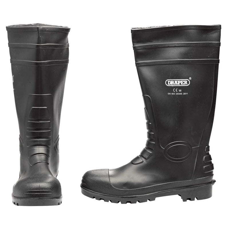 Draper Safety Wellington Boots, Size 11, S5 02701 Draper - Dynamic Drive