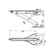 AL-KO Corner Steady 16" Swivel 205712 AL-KO - Dynamic Drive