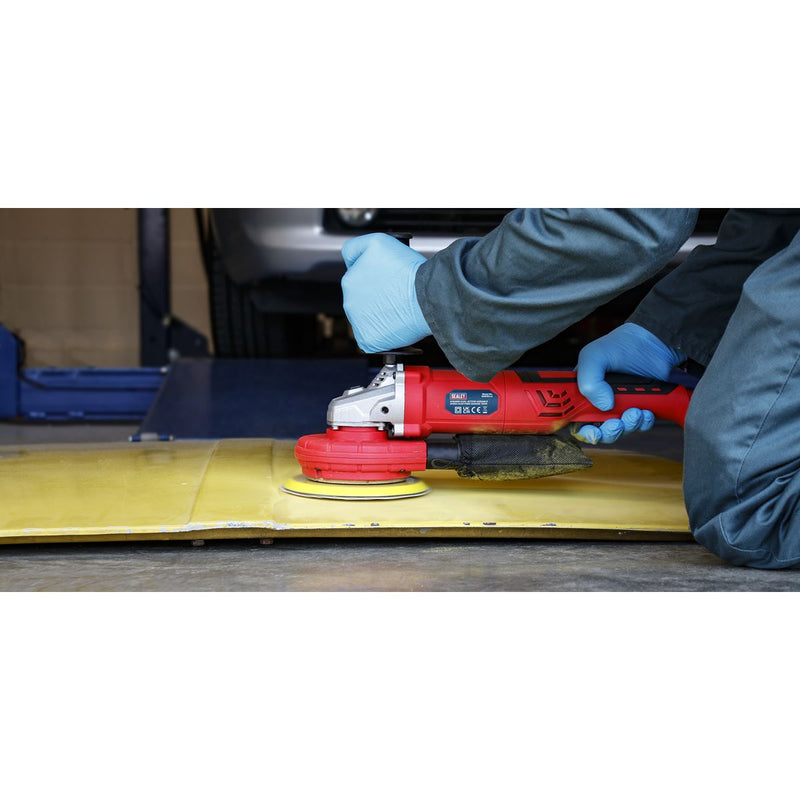 Sealey Random Orbital Sander Variable Speed Dust-Free150mm 750W/230V DAS151 Sealey - Dynamic Drive