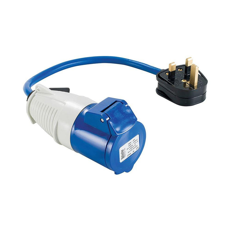 Defender Fly Lead Converter 13A - 16A 230V Defender - Dynamic Drive