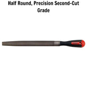 Teng Tools Hand File 250mm Half round Teng Tools - Dynamic Drive