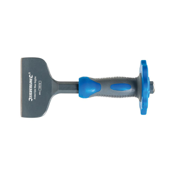 Silverline Bolster Chisel with Guard 100 x 216mm Silverline - Dynamic Drive