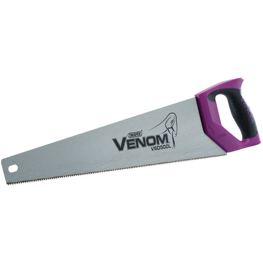 Draper Venom Double Ground Laminate Saw, 500mm, 13tpi/14ppi 66125 Draper - Dynamic Drive