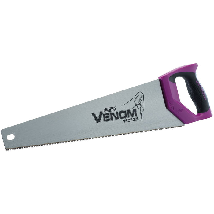 Draper Venom Double Ground Laminate Saw, 500mm, 13tpi/14ppi 66125 Draper - Dynamic Drive