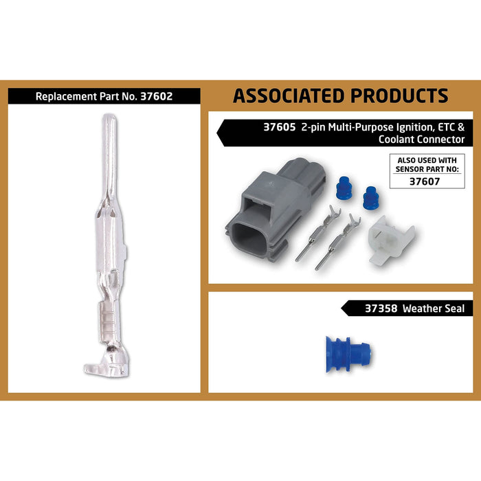 Connect Weather Seal To Suit Harness Repair Kits 100pc 37358 Tool Connection - Dynamic Drive