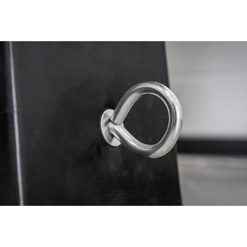 Sealey Heavy-Duty Rubber Wheel Chock - Single CWC01 Sealey - Dynamic Drive