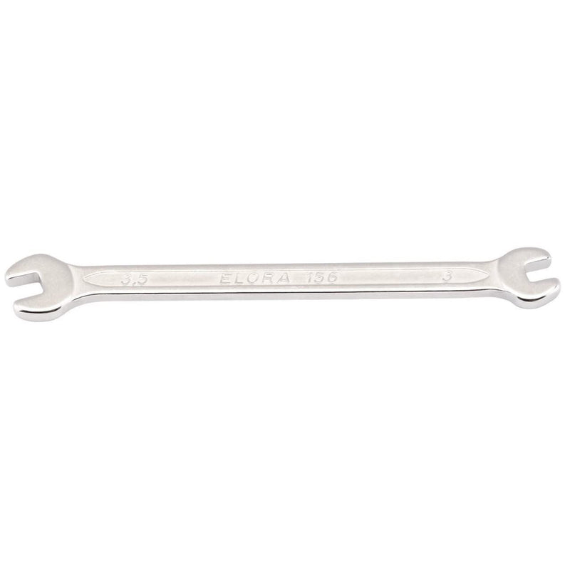 Draper Elora Midget Metric Double Open End Spanner, 3.5 x 4.5mm 05335 Draper - Dynamic Drive