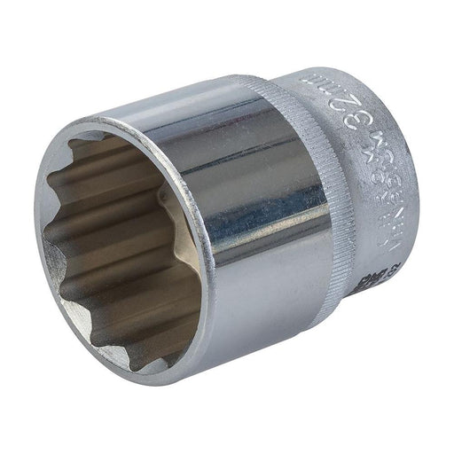 King Dick Socket SD 1/2" Metric 12pt 32mm King Dick - Dynamic Drive