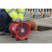 Sealey Portable Ventilator200mm with 5m Ducting VEN200 Sealey - Dynamic Drive
