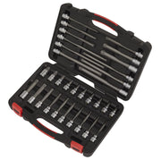 Sealey TRX-Star* Socket Bit Set 32pc 3/8"Sq Drive Platinum Series AK89001 Sealey - Dynamic Drive