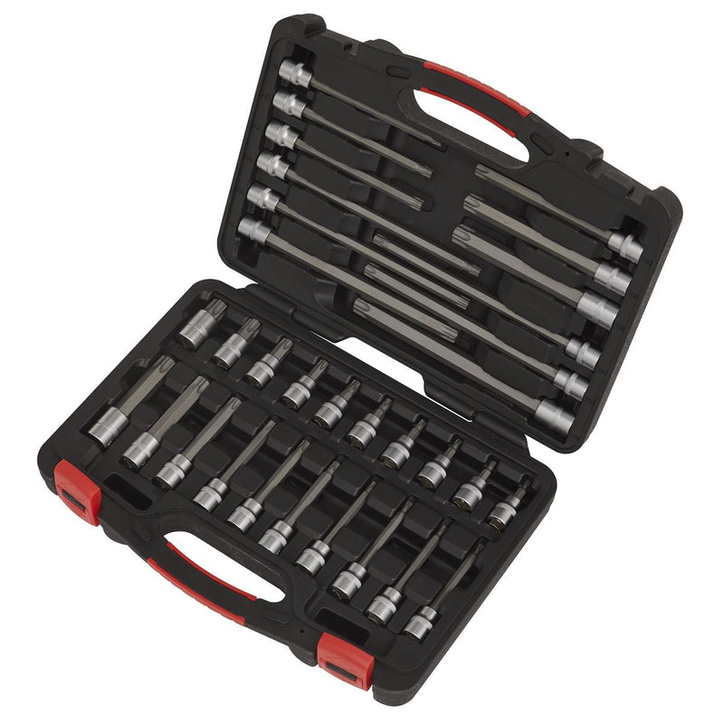Sealey TRX-Star* Socket Bit Set 32pc 3/8"Sq Drive Platinum Series AK89001 Sealey - Dynamic Drive