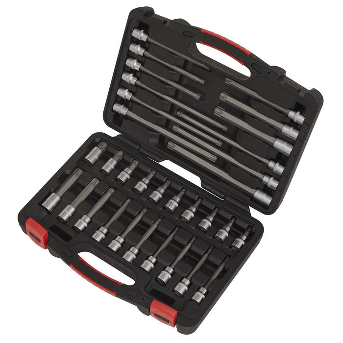 Sealey TRX-Star* Socket Bit Set 32pc 3/8"Sq Drive Platinum Series AK89001 Sealey - Dynamic Drive