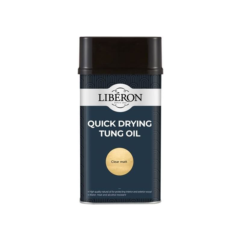 Liberon Tung Oil Quick Dry 1 litre Liberon - Dynamic Drive