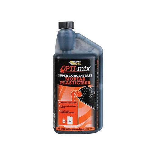 Everbuild Sika Opti-Mix Mortar Plasticiser 1 litre Everbuild Sika - Dynamic Drive