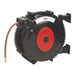 Sealey Retractable Air Hose Reel 15m13mm ID Rubber Hose SA8812 Sealey - Dynamic Drive