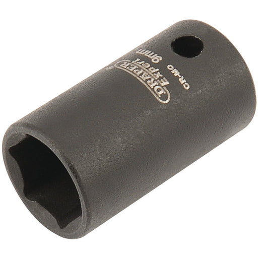 Draper Expert HI-TORQ 6 Point Impact Socket, 1/4" Sq. Dr., 9mm Draper - Dynamic Drive