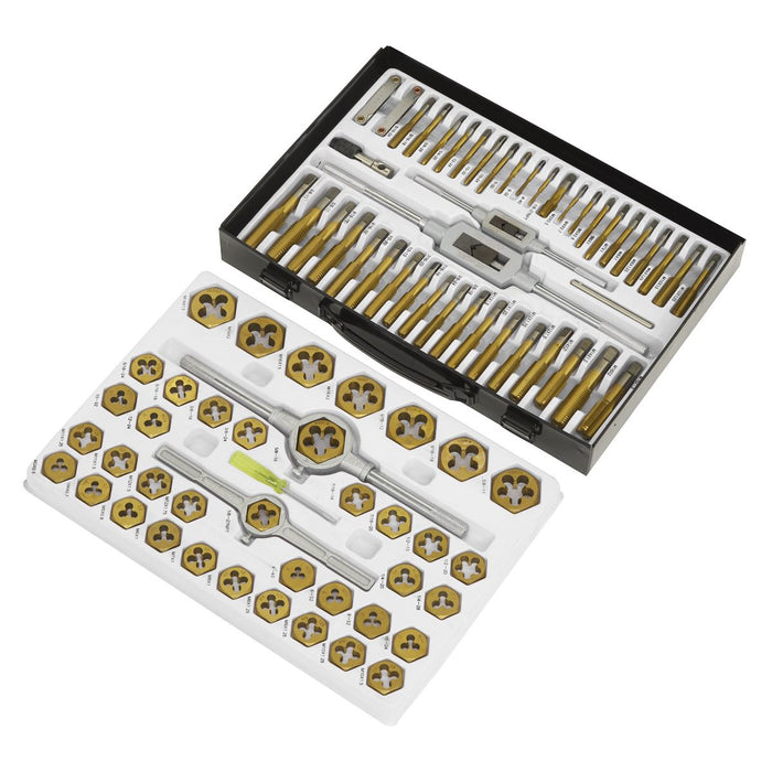 Sealey Metric & SAE/Imperial Hexagonal Tap & Die Set 86pc AK3086HIM Sealey - Dynamic Drive