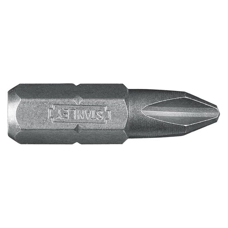 Stanley® Hand Tools Phillips Bits PH2 x 25mm (Pack 3) STANLEY® Hand Tools - Dynamic Drive