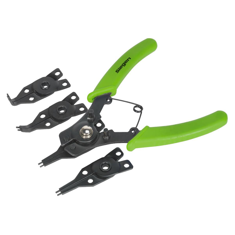 Sealey Circlip Pliers Set Internal/External S0457 Sealey - Dynamic Drive