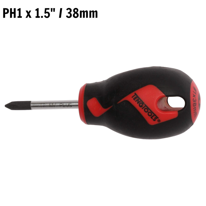 Teng Tools PH Screwdriver PH1 x 38mm XS Teng Tools - Dynamic Drive