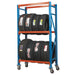 Sealey Two-Level Mobile Tyre Rack 200kg Capacity Per Level STR007 Sealey - Dynamic Drive