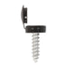 Sealey Numberplate Screw & Flip Cap 4.2 x 19mm Black Pack of 50 NPBK50 Sealey - Dynamic Drive