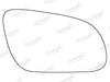 Summit Stick-On Standard Mirror Glass fits Audi A8 02 to 08 RHS Summit - Dynamic Drive