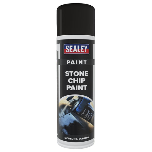 Sealey Stone Chip Paint 500ml Pack of 6 SCS060 Sealey - Dynamic Drive