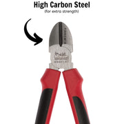 Teng Tools Side Cutting Plier TPR Grip 160mm Teng Tools - Dynamic Drive