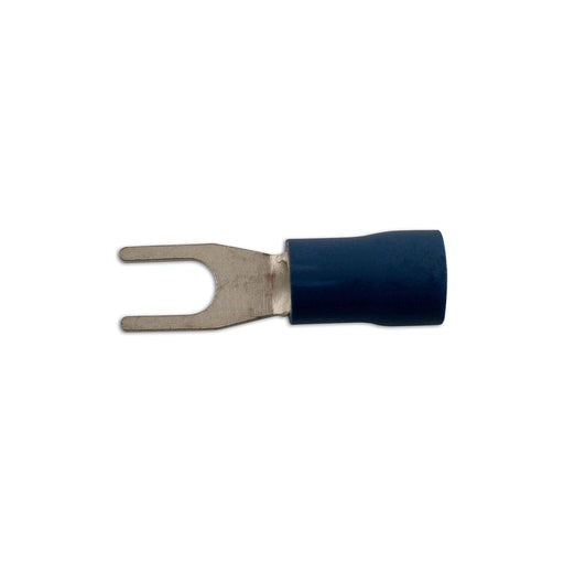 Connect Blue Fork Terminal 6.4mm 100pc 30192 Tool Connection - Dynamic Drive